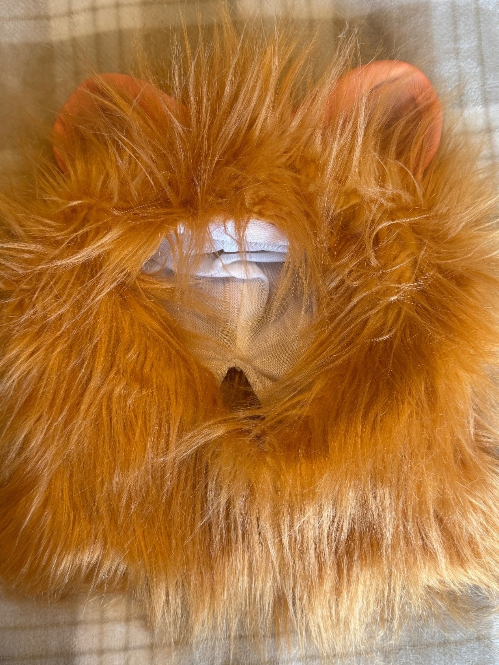 Lion's Mane Costume Headpiece with Latex Ears